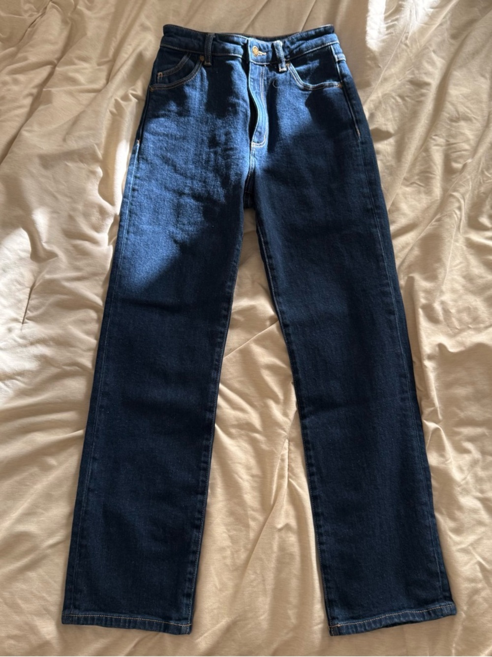 ROLLAS Original High Rise Straight Jeans - Picture 3 of 6